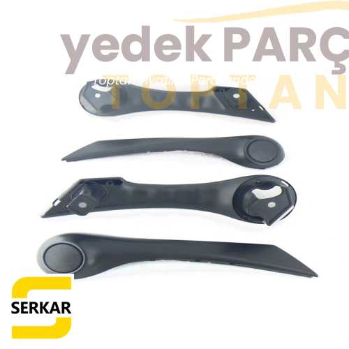 MEGANE II KAPI IÇ KOLÇAK TAKIM SİYAH 